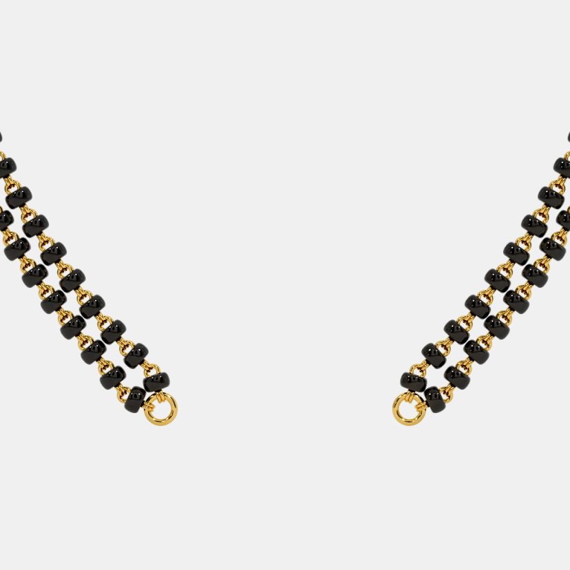 The Mangalsutra Double Line Open Chain - image 4