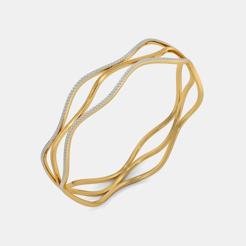 The Anvay Gold Bangle - image 1