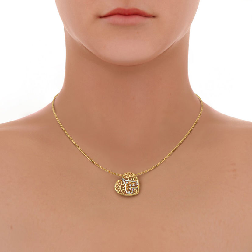 The Adria Heart Pendant - image 9