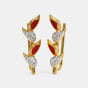 The Heliconia Stricta Ear Cuffs