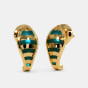 The Egyptian Charm J Hoop Earrings