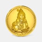 10 gram 24 KT Krishna Gold CoinFront