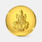 2 gram 24 KT Lakshmi Gold CoinFront