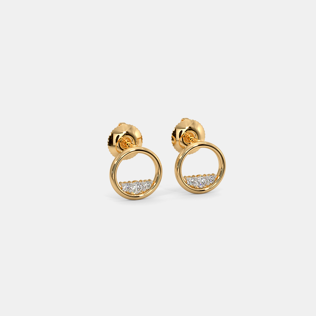 The Bridget Stud Earrings | BlueStone.com