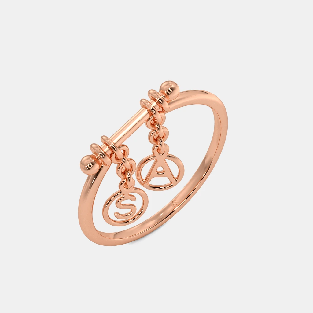 The Alpha Charm Ring alternate view 1