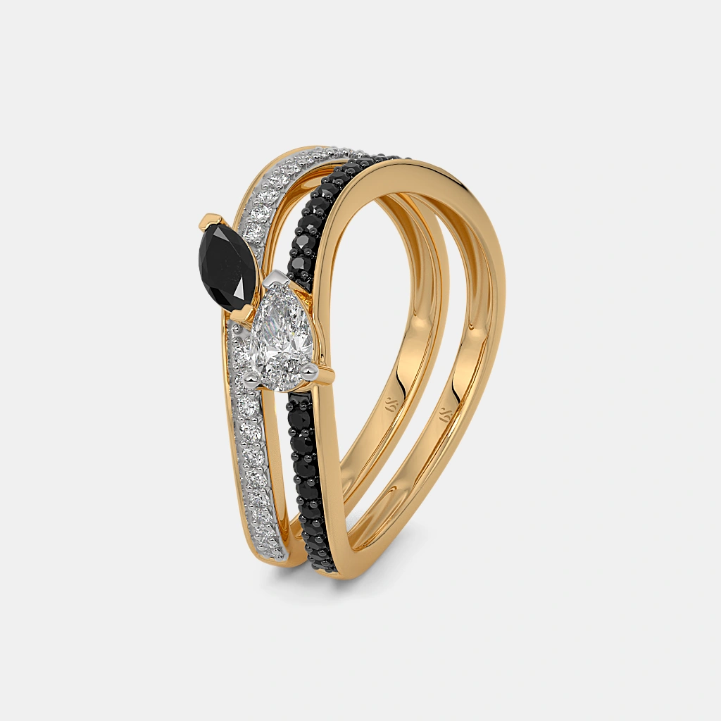 The Ombraesque Stackable Ring alternate view 1