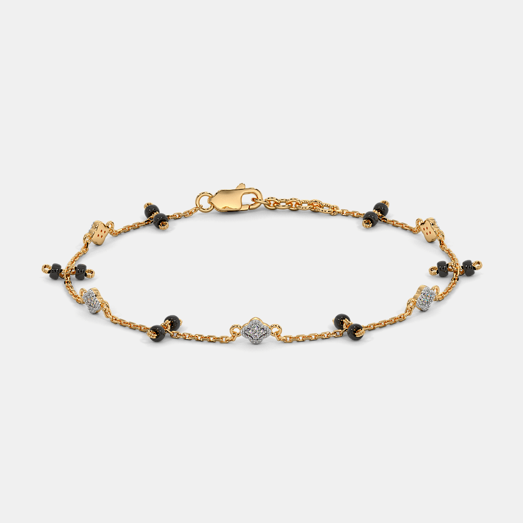 The Devya Mangalsutra Bracelet | BlueStone.com