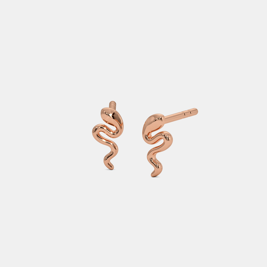 The Elza Multi Pierced Stud Earrings