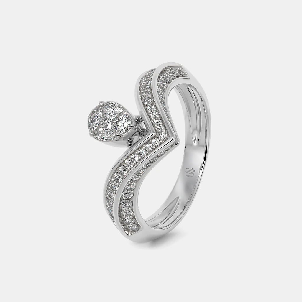 The Oenothera Chevron Ring alternate view 1