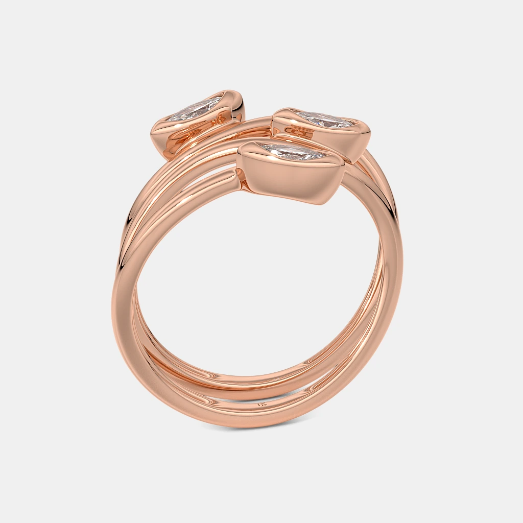 Plectra Rings The Hexapetra Spiral Ring | BlueStone.com