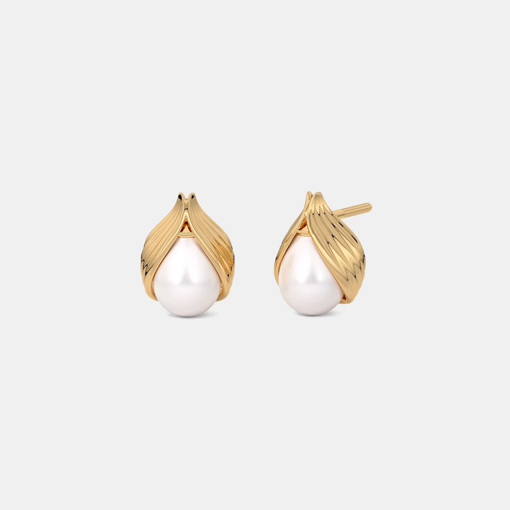 The Blush Tide Stud Earrings