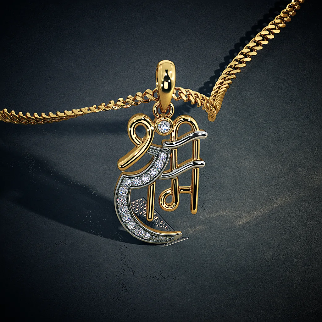 Ram sale gold pendant