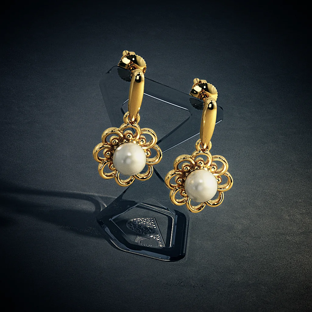 The Marina Drop Earrings BlueStone