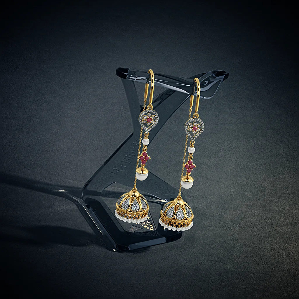 Fancy sui hot sale dhaga earrings