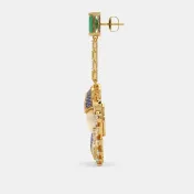 The Toucan Drop Earrings - thumb 4