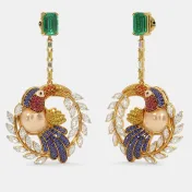 The Toucan Drop Earrings - thumb 1