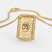 The Om Sutra Pendant - thumb 1