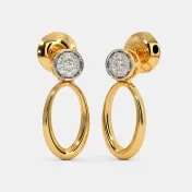 The Ilsa Pave Drops Earrings - thumb 1