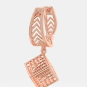 The Hakono Dangle Hoop Earrings - thumb 4