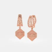 The Hakono Dangle Hoop Earrings - thumb 1