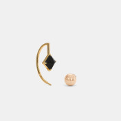 The Mellana Front Back Earrings - thumb 8