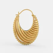 The Kim Hoop Earrings - thumb 5