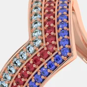 The Chevv Chevron Ring - thumb 5
