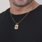 The Serenity Evil Eye Pendant For Him - thumb 3