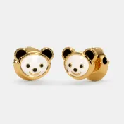 The Kiddie Panda Earrings For Kids - thumb 1