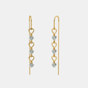 The Joyous Heart Drop Earrings - thumb 1