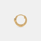 The Keka Multi Pierced Hoop Earrings - thumb 8