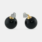 The Zoya Onyx Earrings - thumb 1