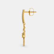 The Barrie circle Drop Earrings - thumb 4