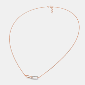 The Duo Link Pendant Necklace - thumb 3