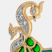 The Imperial Feather Earrings - thumb 5
