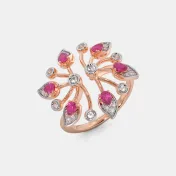 The Radiating Beauty Mushroom Ring - thumb 1