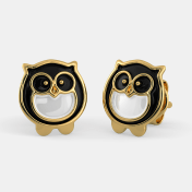 The Night Owl Earrings For Kids - thumb 1
