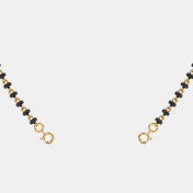 The Microbead Mangalsutra Single Line Open Chain With Lock - thumb 4
