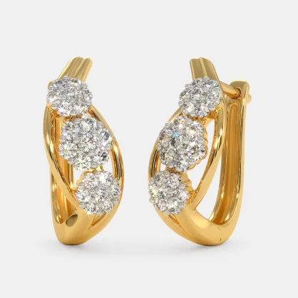 The Krisane Hoop Earrings | BlueStone.com