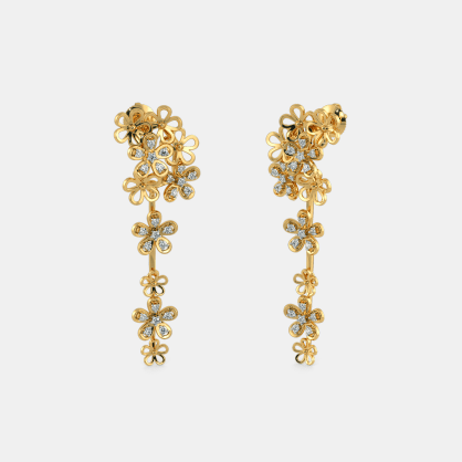 The Dhruvi Drop Earrings | BlueStone.com