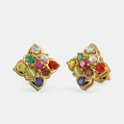 navratna earrings